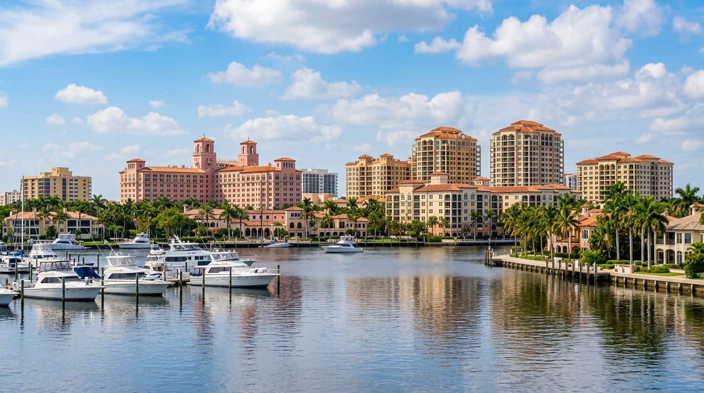Boca Raton, FL skyline