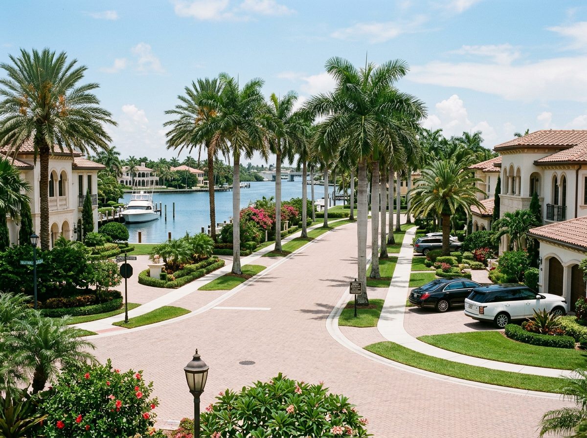 Boca Raton, FL streetscape