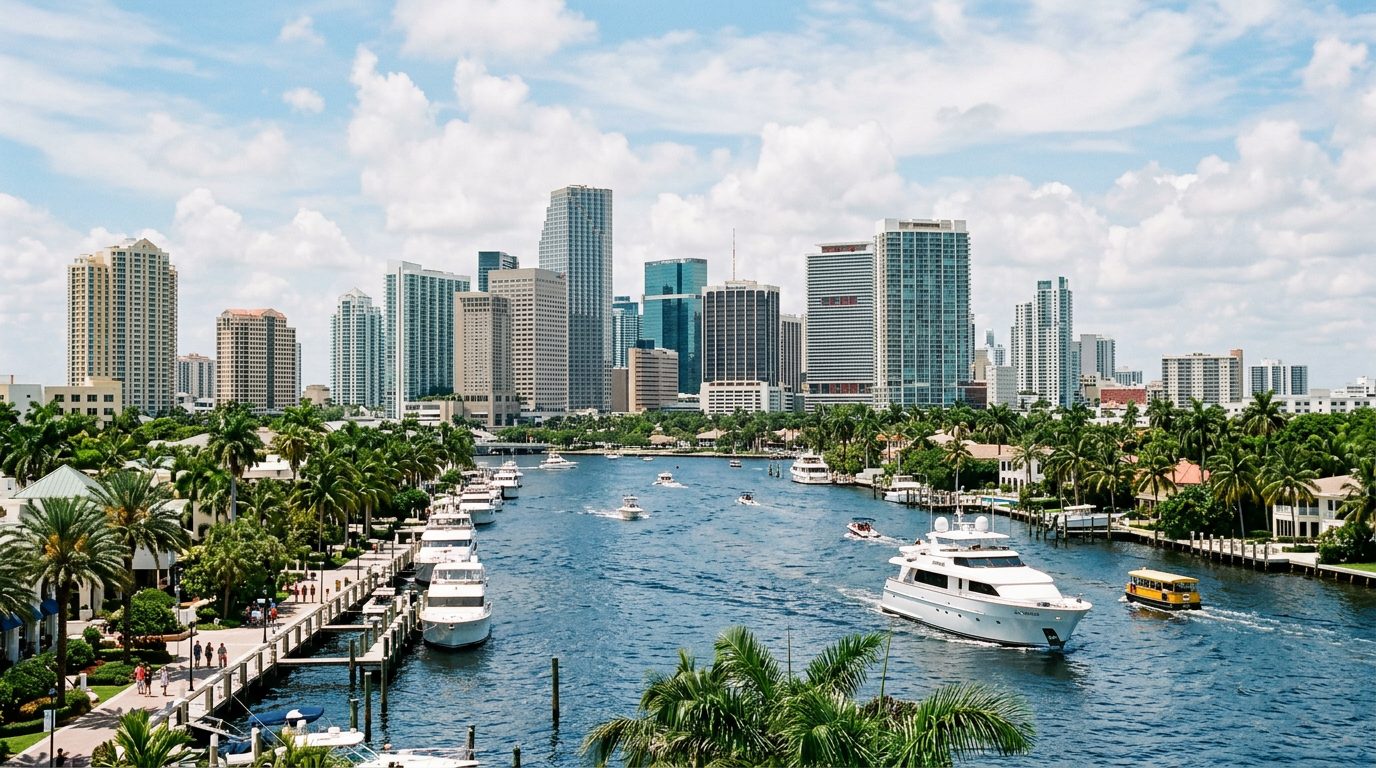 Fort Lauderdale, FL skyline