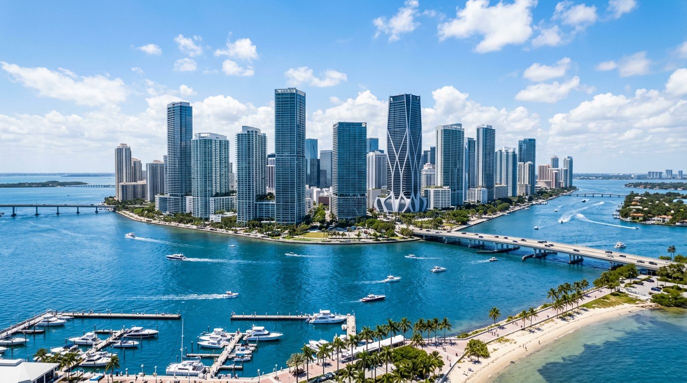 Miami, FL skyline