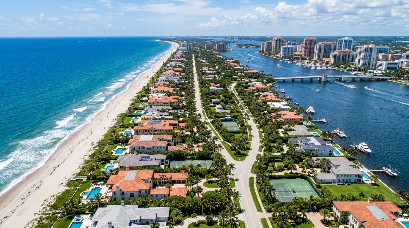 Palm Beach, FL skyline
