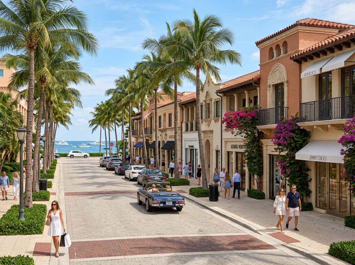 Palm Beach, FL streetscape
