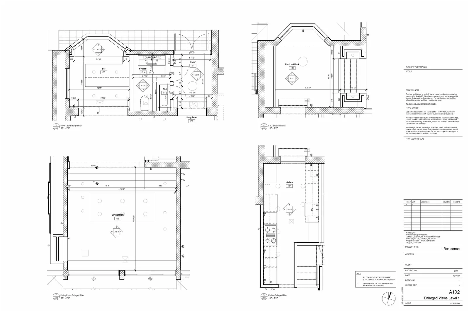 Bay Harbor Islands Residence, Bay Harbor Islands, FL &mdash; view 3