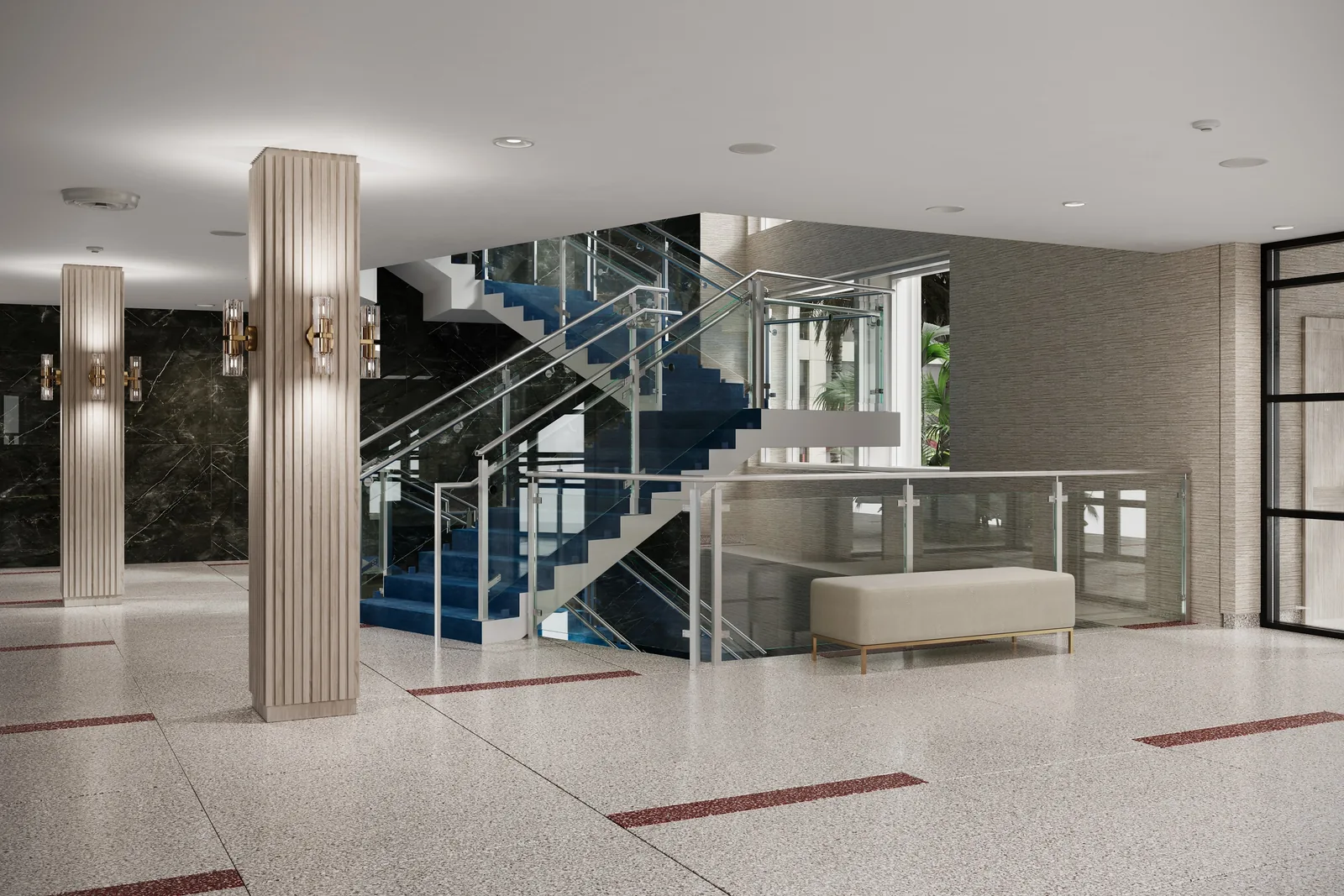 Palm Beach Towers Lobby Renovation, Palm Beach, FL — view 3