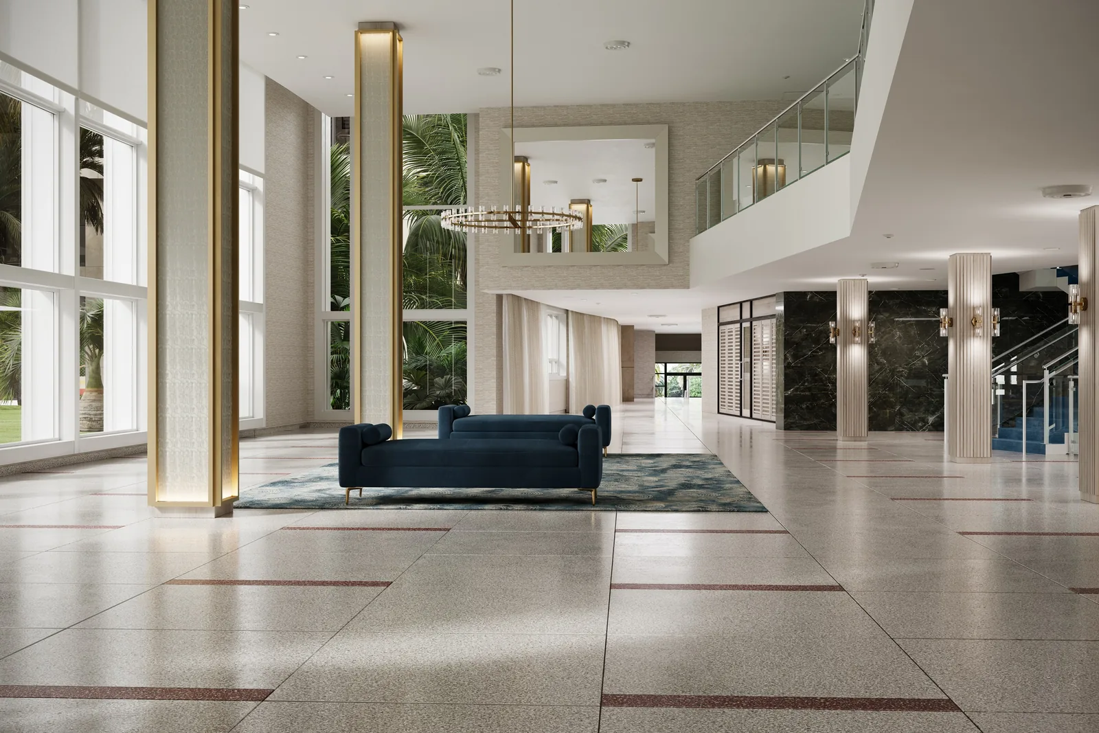 Palm Beach Towers Lobby Renovation, Palm Beach, FL